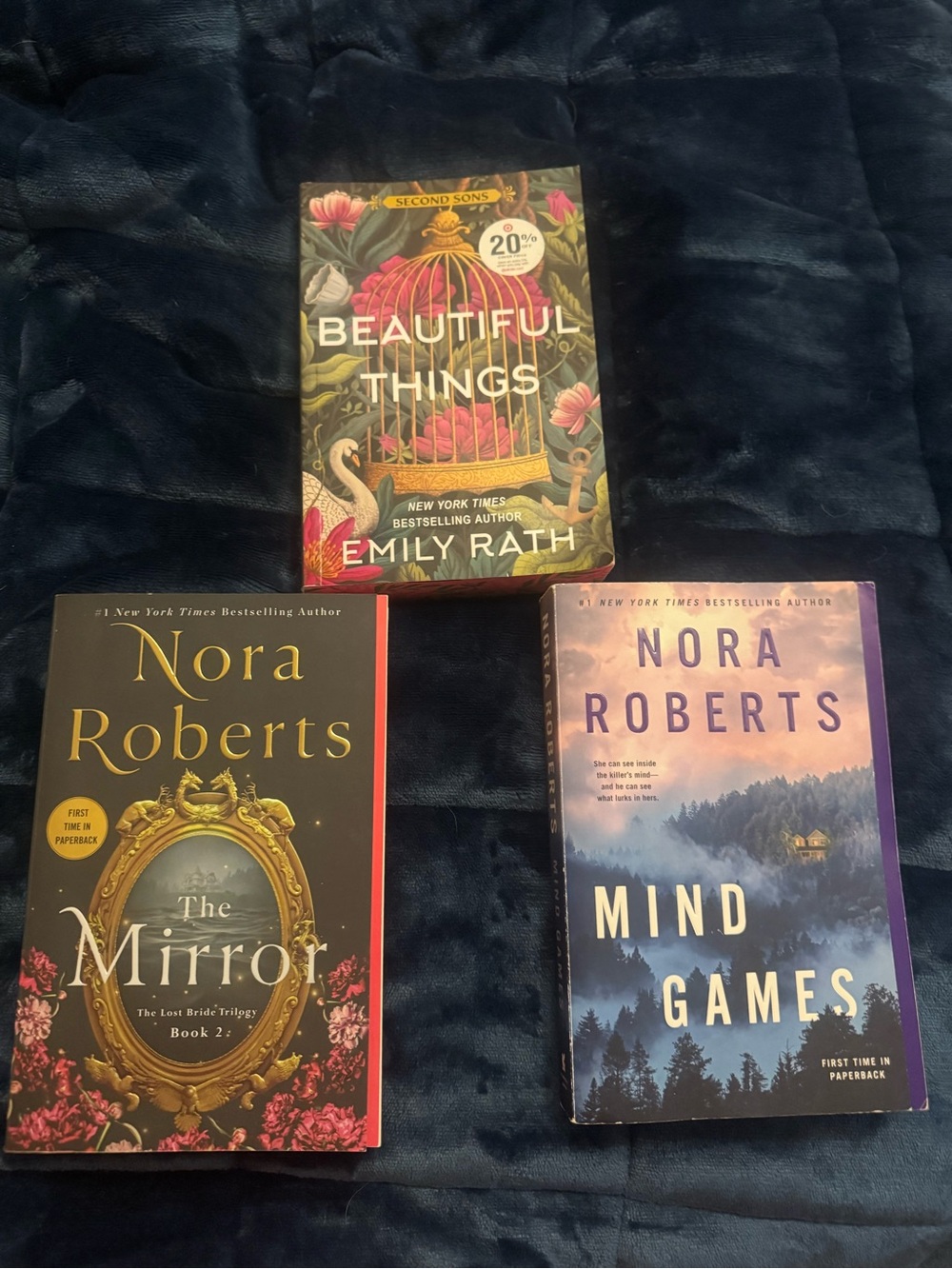 Nora Roberts paperbacks